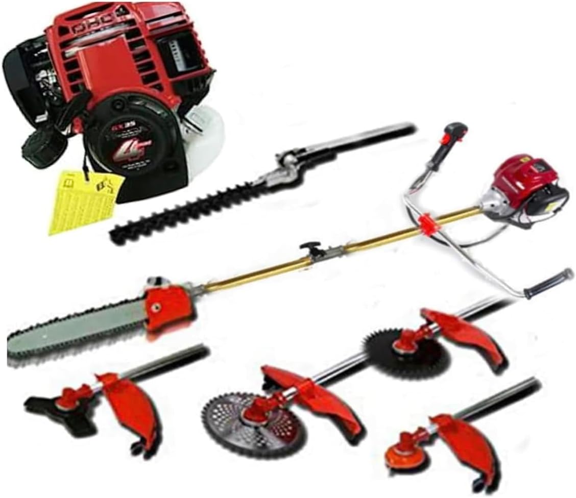 GX35 Brush Cutter 6 in 1 Lawn Mower 4 Strokes Weed Eater