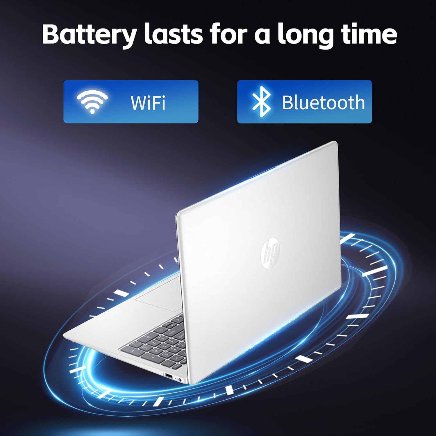 HP 17 Laptop, Intel Core i3 N305 Processor, 8-Cores, 16GB RAM, 1TB SSD, 17.3