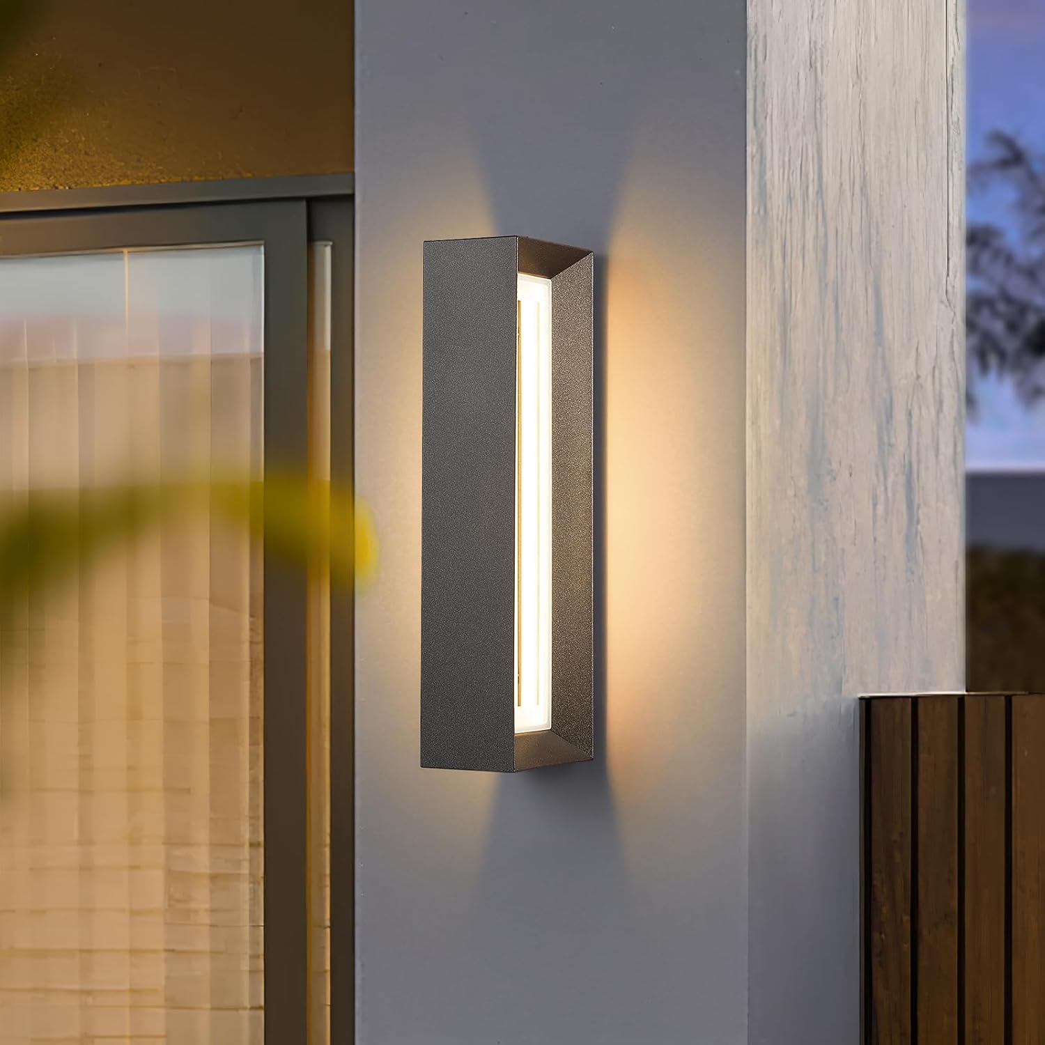 Outdoor Wall Light Fixtures Wired, Modern 21