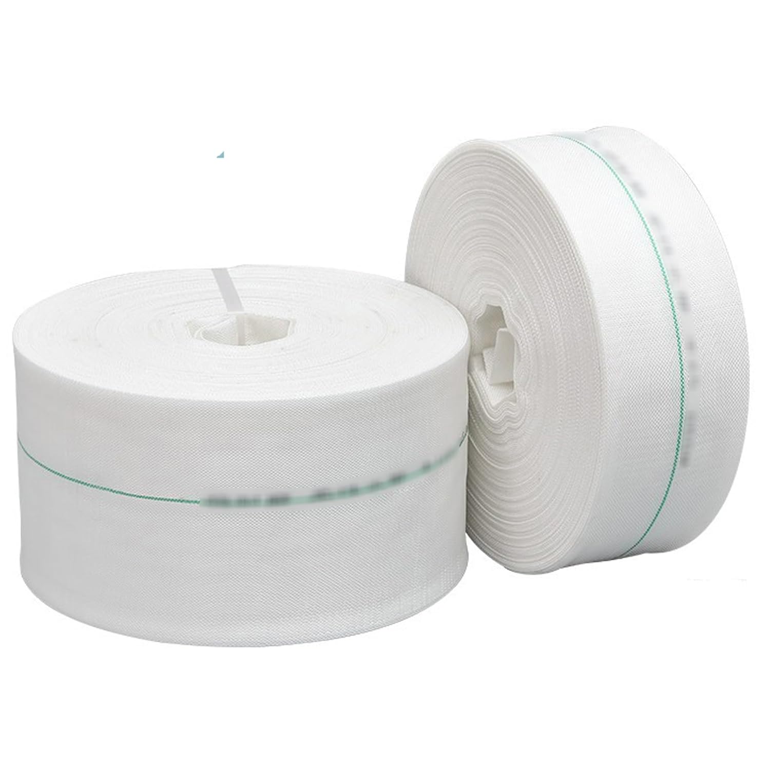 Fire Hose, Lay Flat Water Hose+Coupling, Outer Fiber, Lined with Polyethylene,for Using in Firefighting(1.5,66FT/787in)