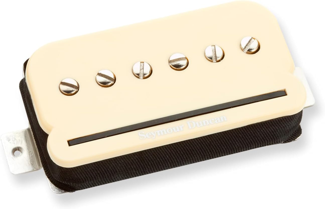 Seymour Duncan Sshpr 1 N CRE Rails, With Neck Cream, SSHPR-1N CRE