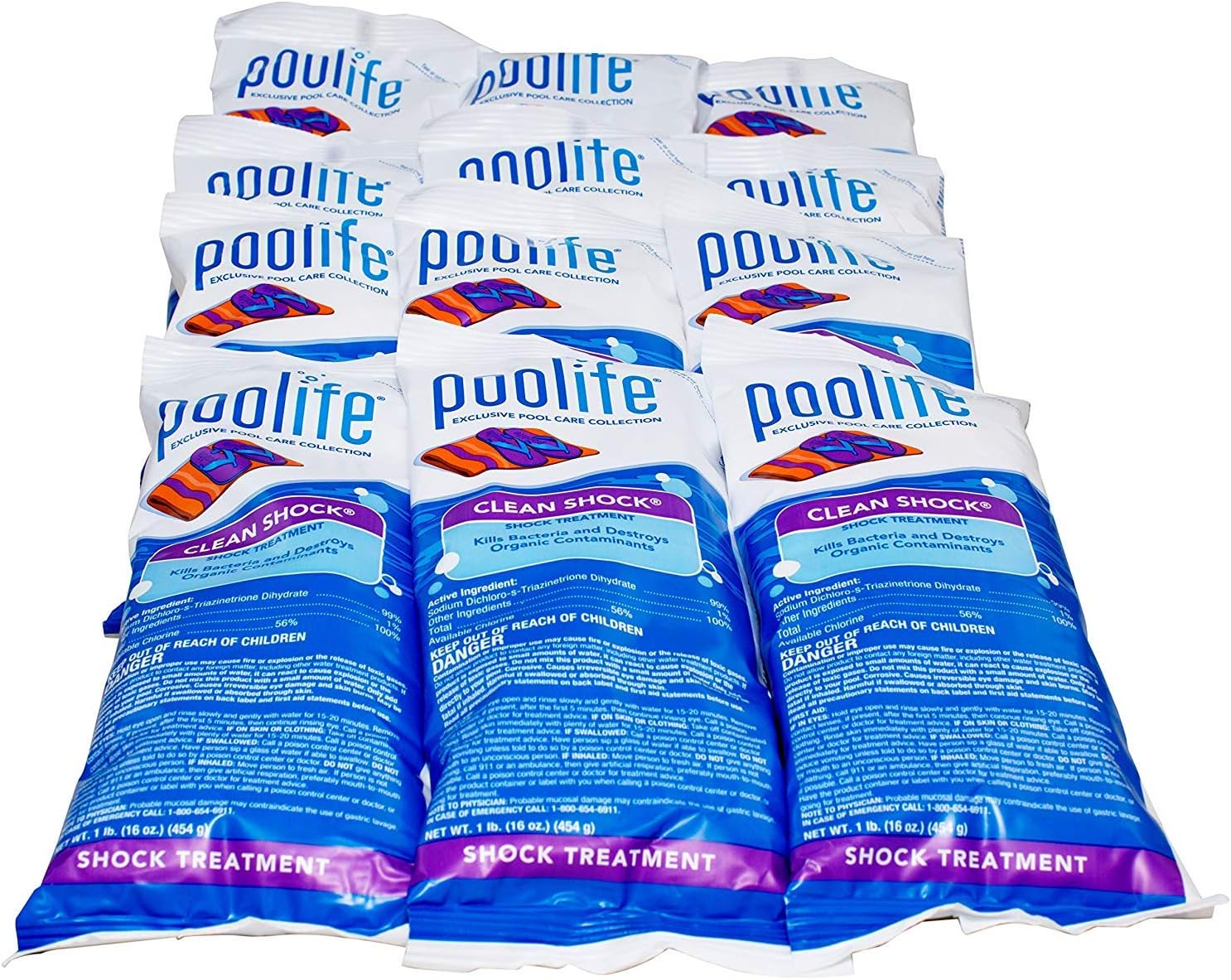 Clean Shock 1 Lbs Bags (12)