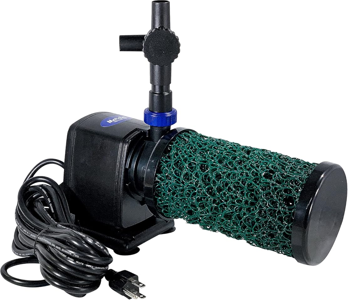 Original Matala MagFlow Pump with Pre-filter | Includes washable filter and Flow Control Valve | Easy to set up | Simple maintenance | Silent operation | Eco-friendly - Completely oil-free!