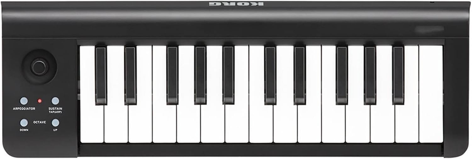Keyboard Piano 25-Key MIDI Keyboard Controller Compact USB