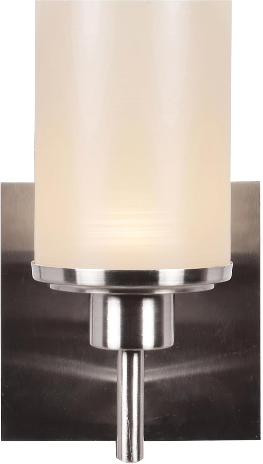 Access Lighting - HI Access 62509LEDD-BS/CSL Contemporary Modern LED Vanity from Perch Collection in Pewter, Nickel, Silver Finish, 1 Light, Brushed Steel