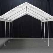 212 Main 10 x 20 ft. Hercules 8-Leg Canopy, White