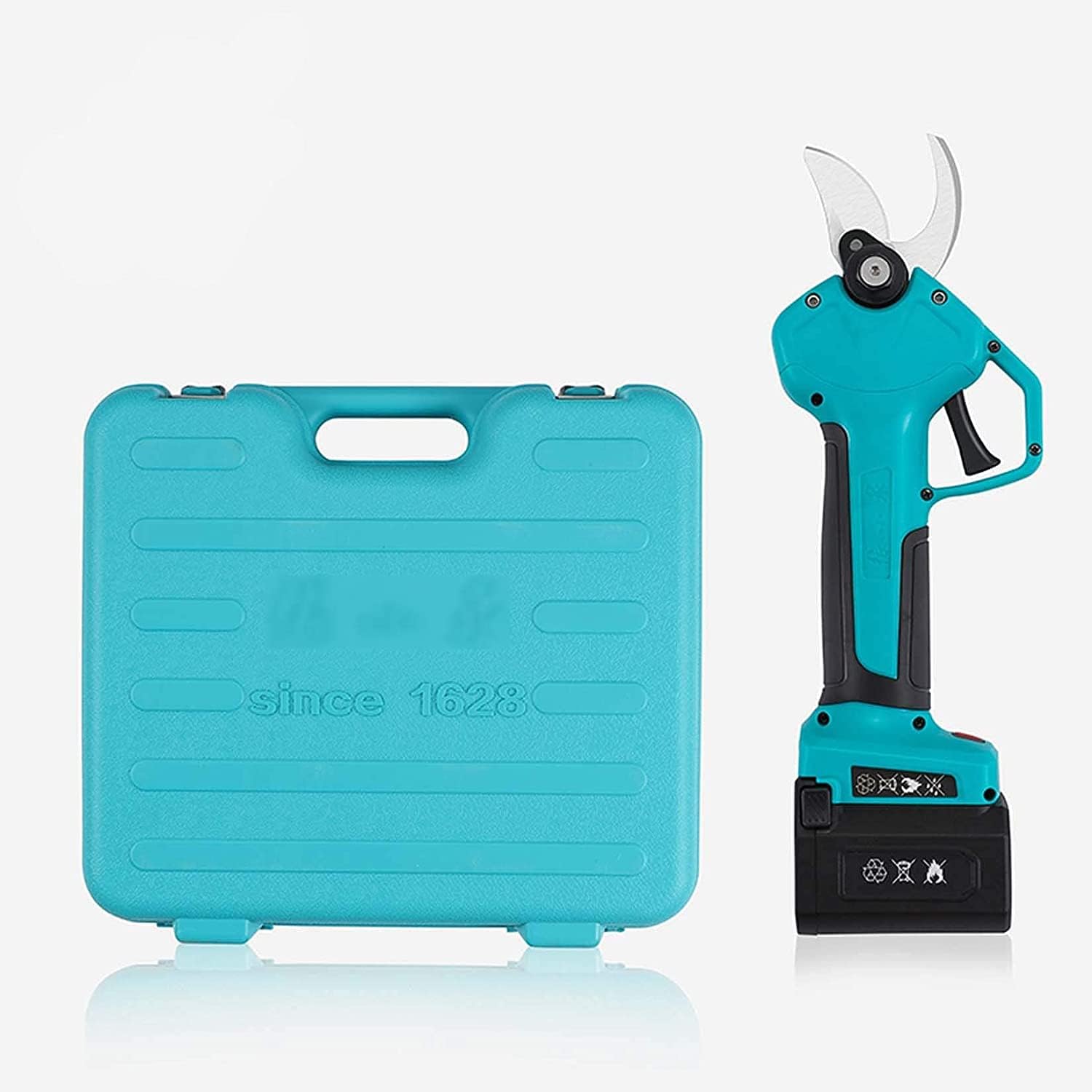 Electric Pruning Shears for Garden Cordless Rechargeable Power Scissors, Tree Branch Cutters Telescopic Pruner,