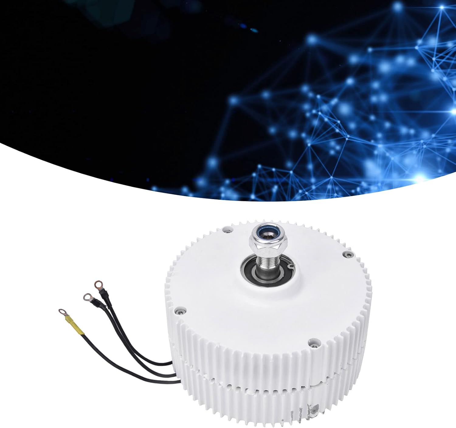 Permanent Magnet Generator Wind Alternator 3 Phase Synchronous Generator 300W High Efficiency Low Loss for Industrial Use (12V Motor)