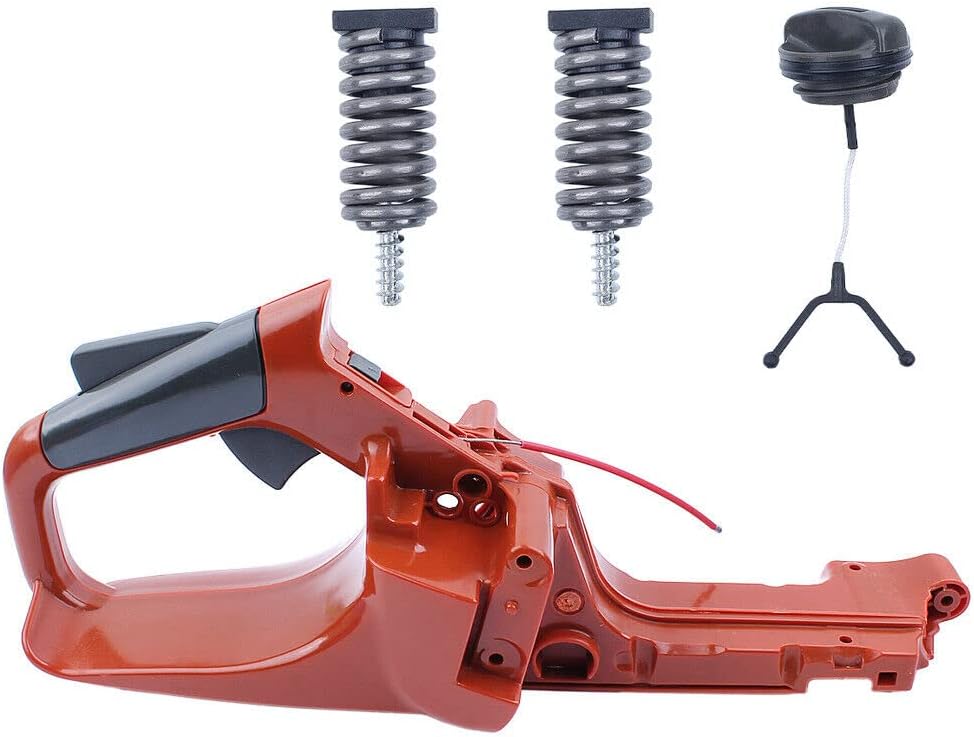 Replace Parts for Machine Fuel Tank Assembly AV Sprin Cap for Husquarna 445 445E 450 450E Chainsaw Part