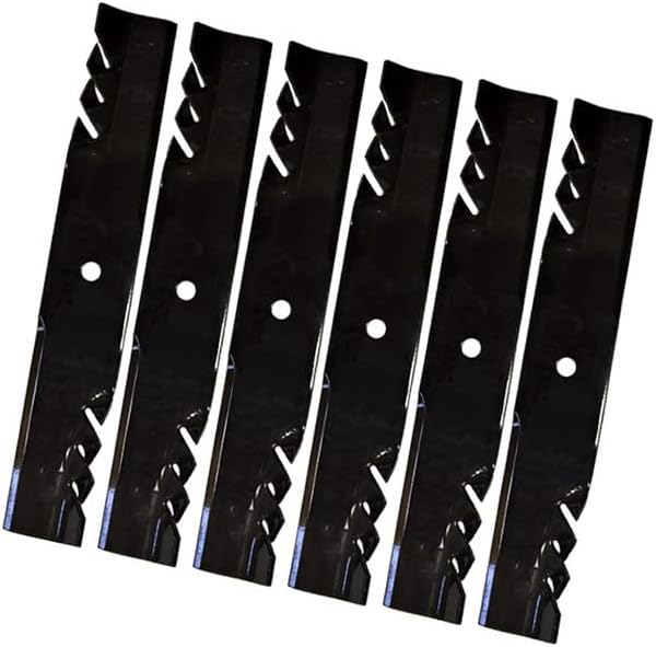 (AM) 71440001 PL4206 (6) PK Lawn Mower Blades 00273100, 03399704, 04916400, for Wright 52