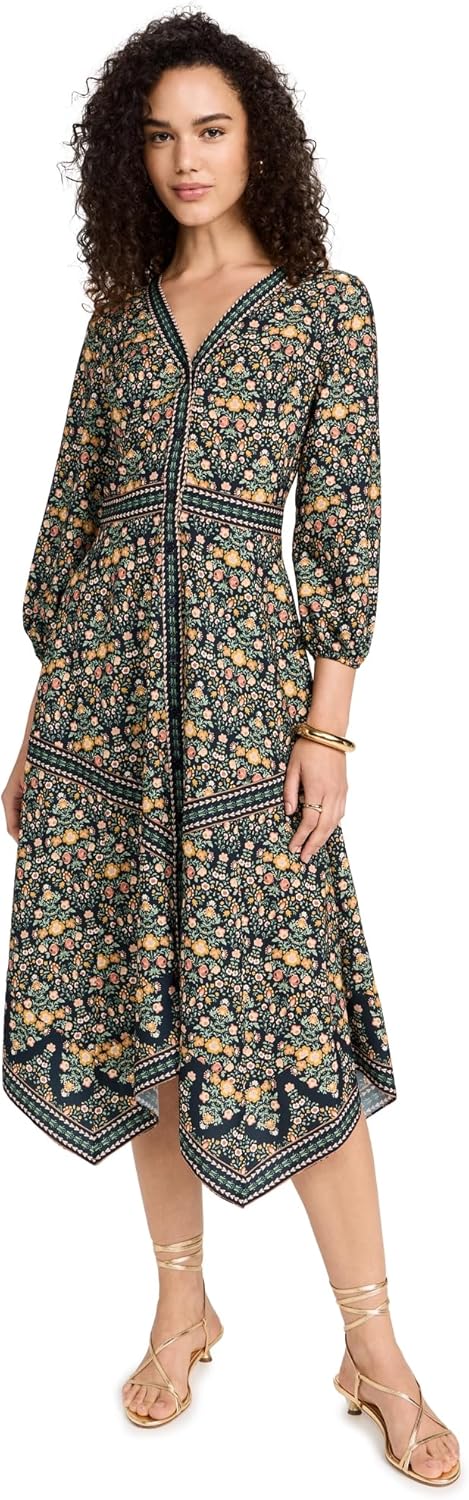 Shoshanna Women's Mulberry Floral Risa Dress