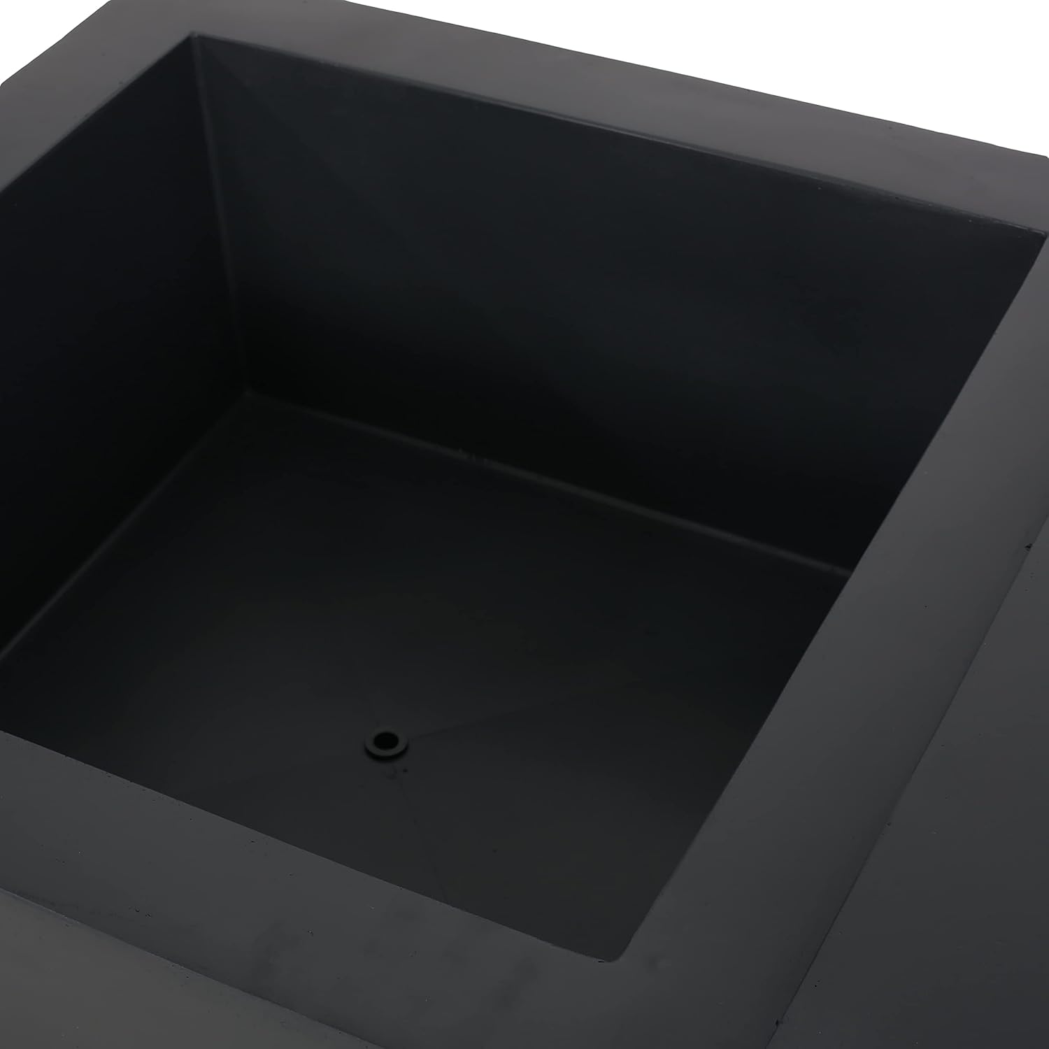 Christopher Knight Home Goliath Outdoor 50,000 BTU Rectangular Fire Pit Table (No Tank Holder) - Lightweight Concrete - Dark Gray/Natural Brown