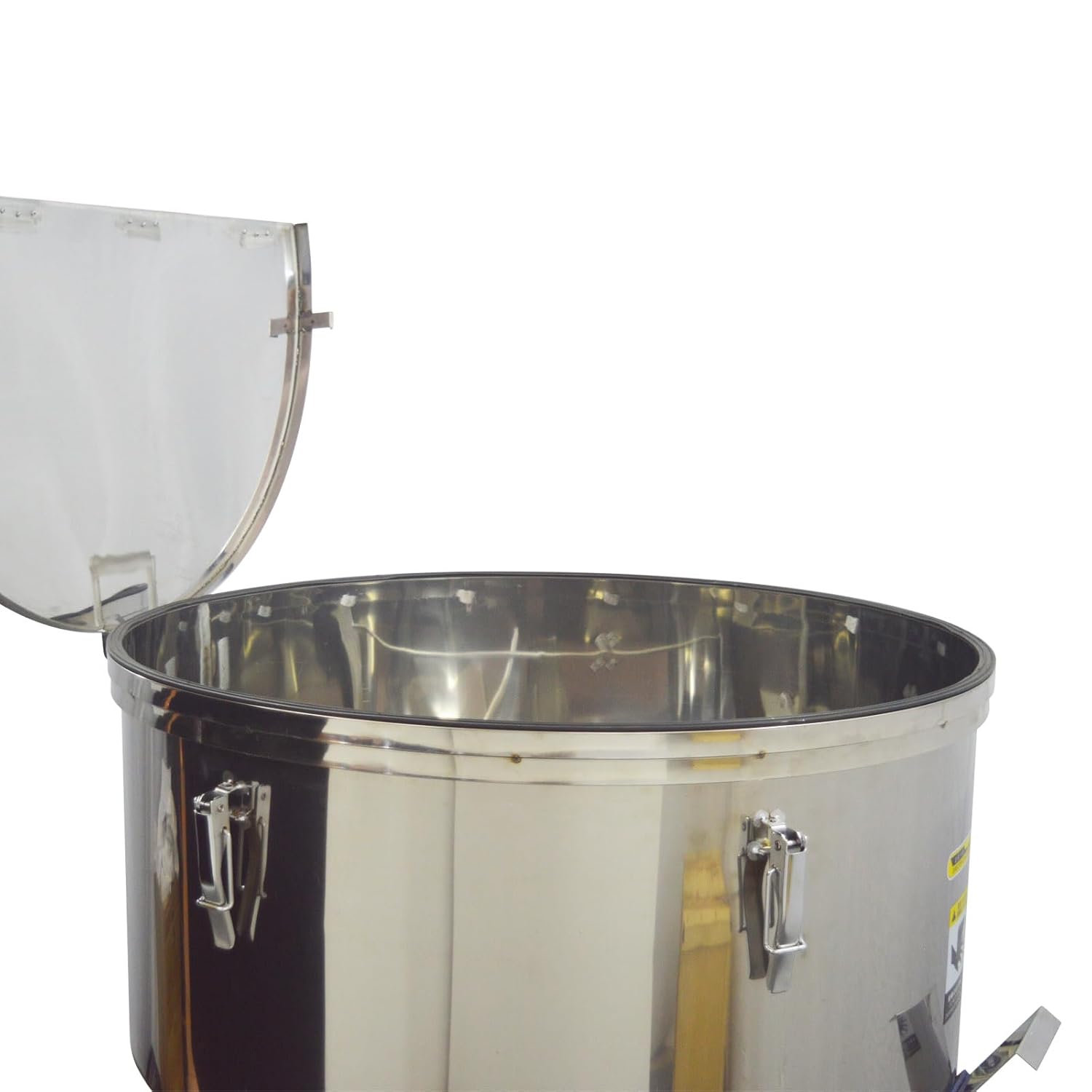 220V 4KW Vertical Color Mixing Machine Three Phase Industrial Plastic Granule Blender Mixer with 331lb Stainless Steel Mixing Tank 48rpm