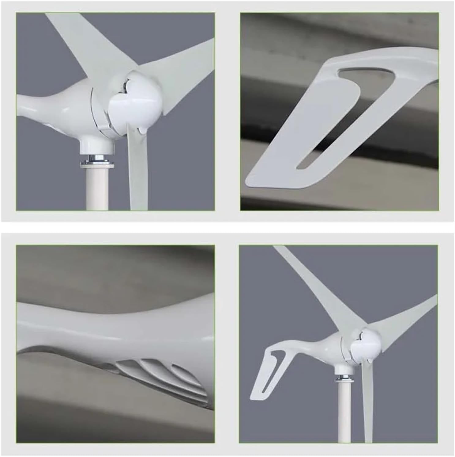 Wind Turbines, Horizontal Axis Wind Turbine 12v 24v 100w Wind Energy Generator with 5 Blade Low Wind Speed Starting Wind Turbines(12V)