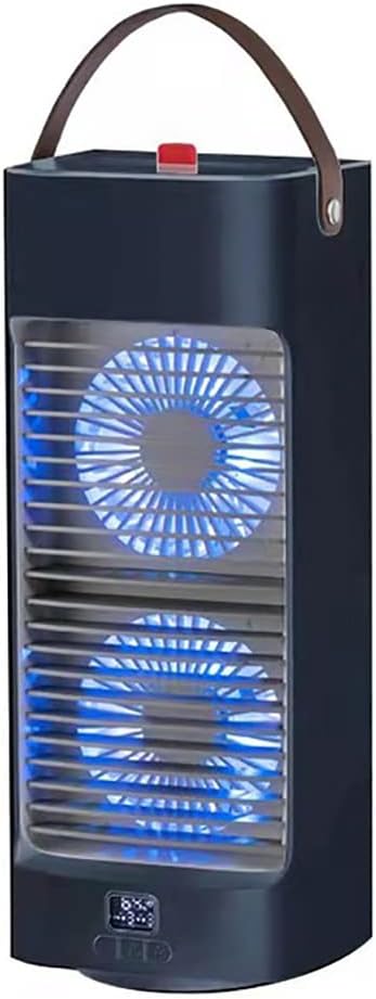 Rv Air Conditioner Portable Air Conditioner Mini Air Cooler Air Conditioning for Office 3 Gear Speed Air Cooling Fan Humidifier White，Black