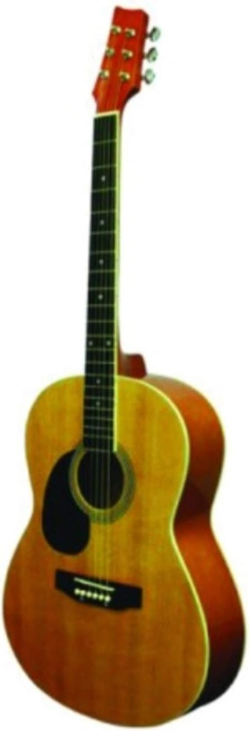 Kona Guitars K391L 39-Inch Left Handed Acoustic Guitar, Natural