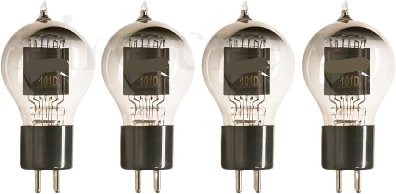 101D Vacuum Tube HiFi Audio Tube Replaces WE101D E-101D Tube Amplifier Audio Precision Matching Four-Way(4pcs Matched Quad)