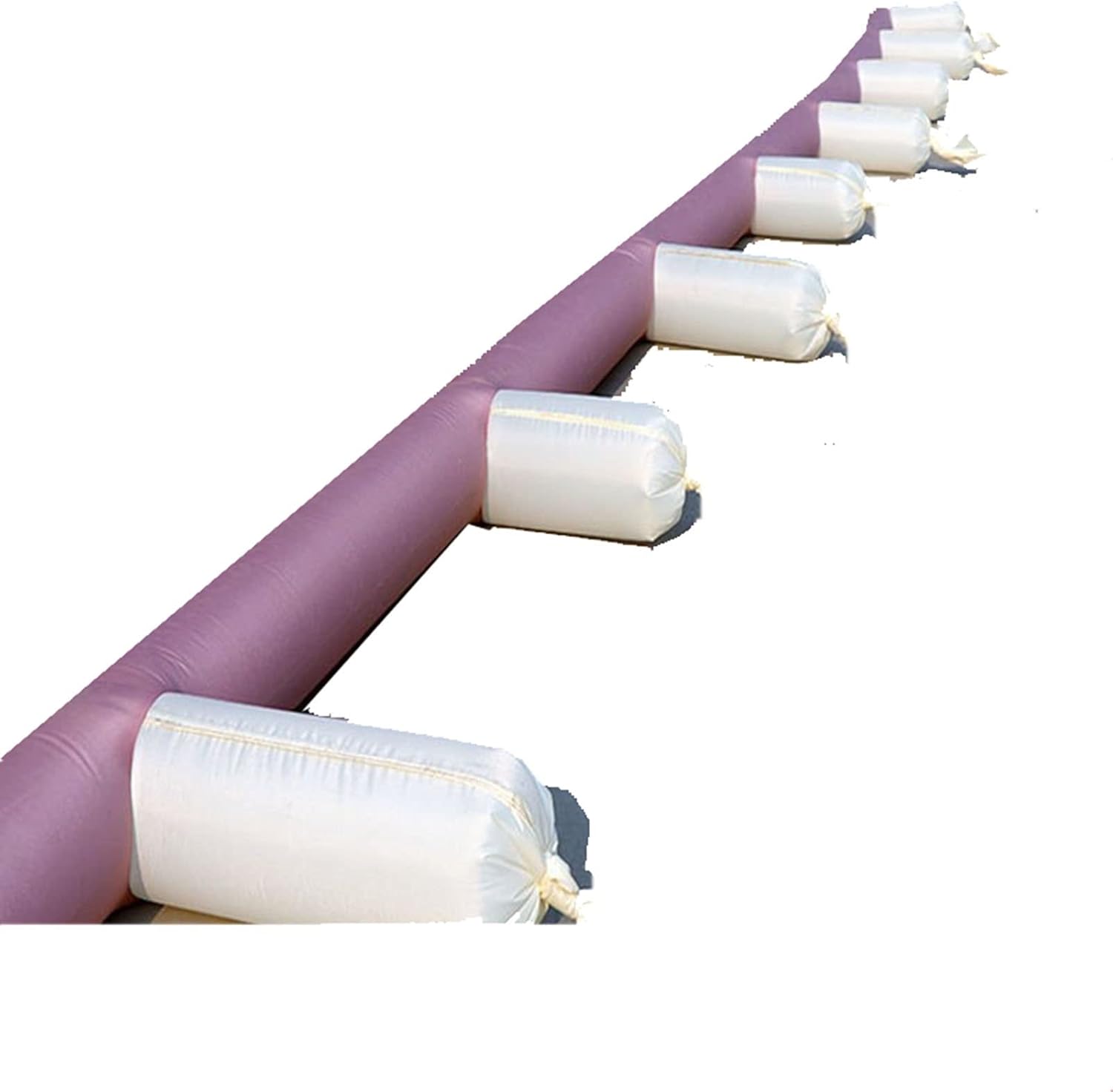 Pool Above Ground Garden Irrigation Water Hose, Easy to Inject Water Double Sided Fountain Tear Resistance Thickening Oxford Customizable Length and Color (Color : Purple+White, Size : 60m)