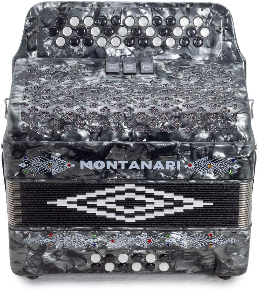 Montanari 3412 3S Accordion EAD Gray