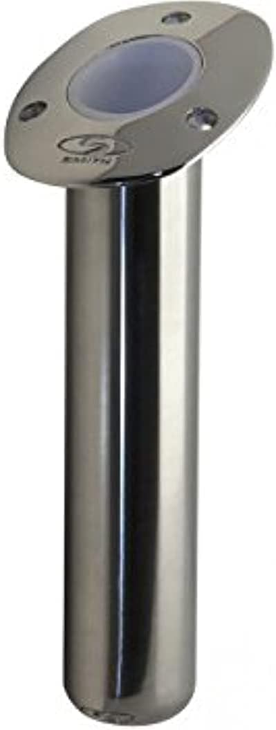 CE Smith - Flush Mount Cast Bottom Rod Holder - Tough Boat Accessories - 30-Degree
