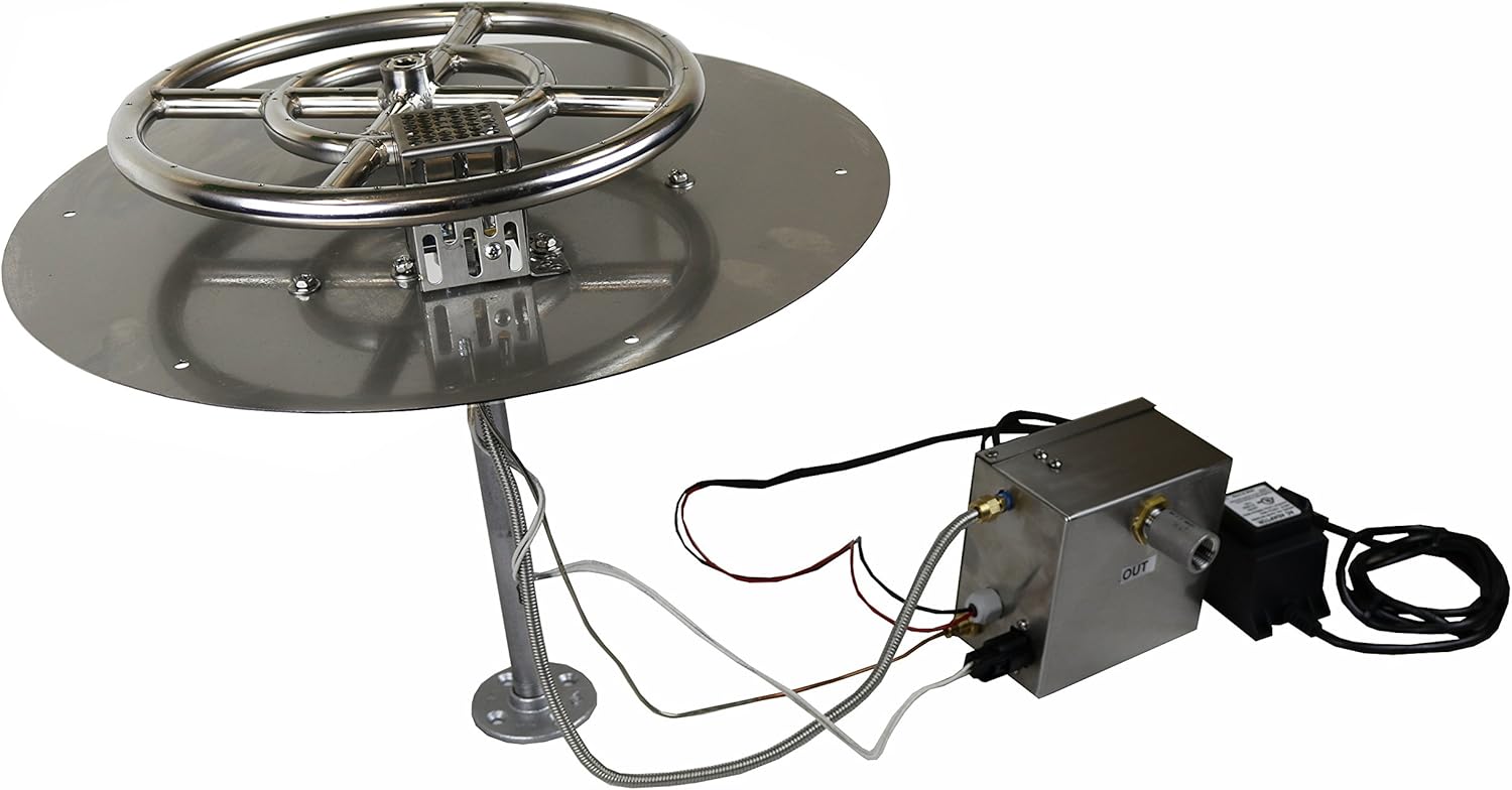 Automatic Outdoor Fire Feature Control System - Electronic Flame Control Ignition Module - Natural Gas or Propane - Automatic Igniter for Fire Pits, Fire Features, Fire Bowls/Tables (260,000 BTU)