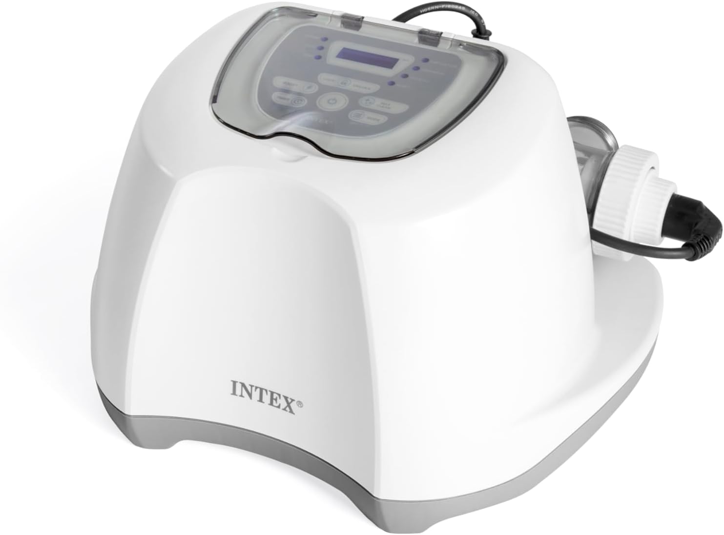 INTEX 26687EG QS700 Saltwater Chlorine System for Above Ground Pools: Keeps Water Clear – Reduces Chemical Use – Sleek Control Panel with Buttons – Up to 8500 Gallon Pools