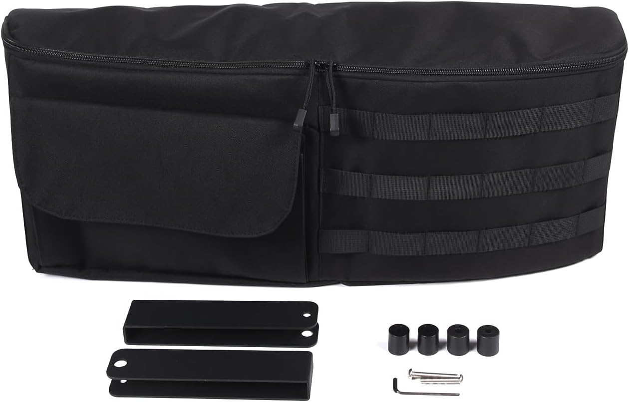 Aunginsy Car Trunk Organizer Compatible with Toyota FJ Cruiser 2007-2021 Car Trunk Storage Box Backseat Hanging Organizer Rear Left Storage Bag Organizer Multi-Compartment Oxford Cloth Accessories