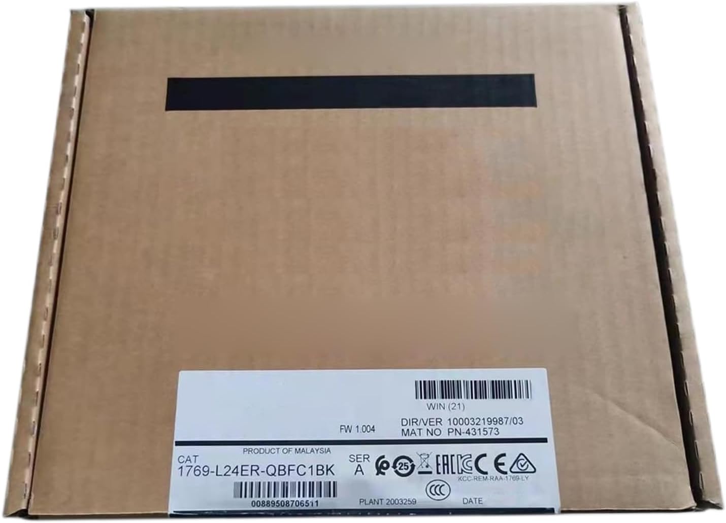 Expedited 1769-L24ER-QBFC1BK Controller 1769L24ERQBFC1BK Sealed in Box with One Year Warranty Factory Seal