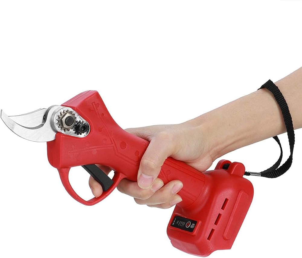 18V 30Mm 900W Cordless Electric Pruning Shears Pruner Fruit Tree Pruning Branches Cutter Electric Secateurs for Battery