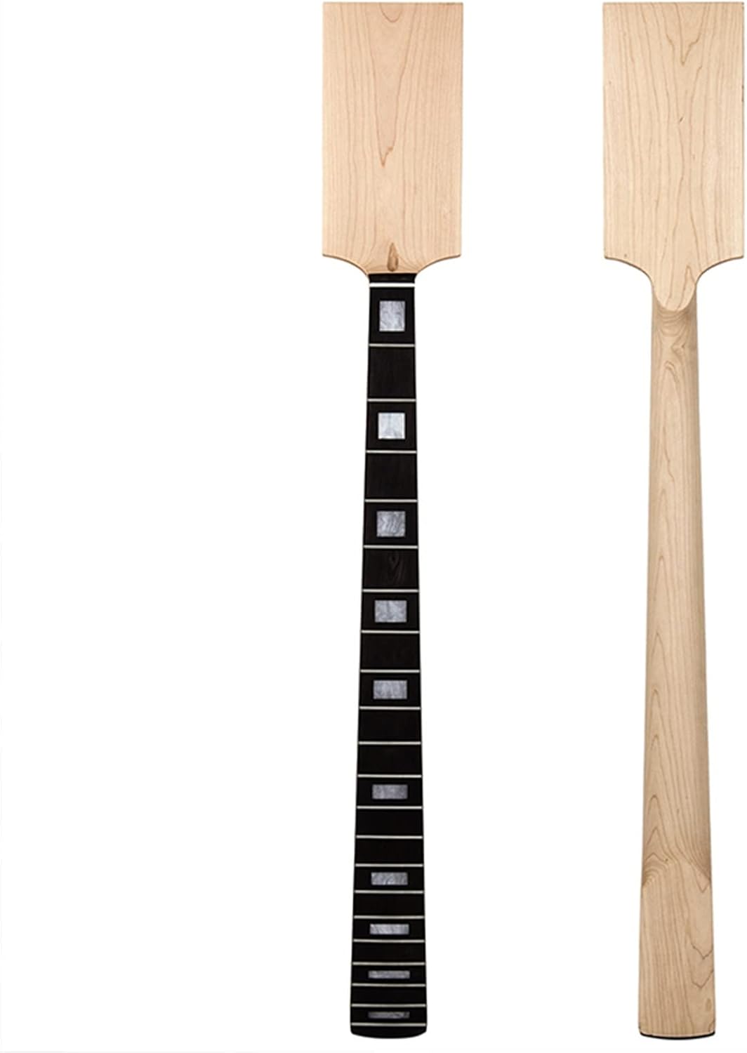 Electric Bass Guitar Neck for 4 String DIY Unfinished Maple Nut 21 Frets Bolt On Guitar Electric Guitar Neck (Color : 02)