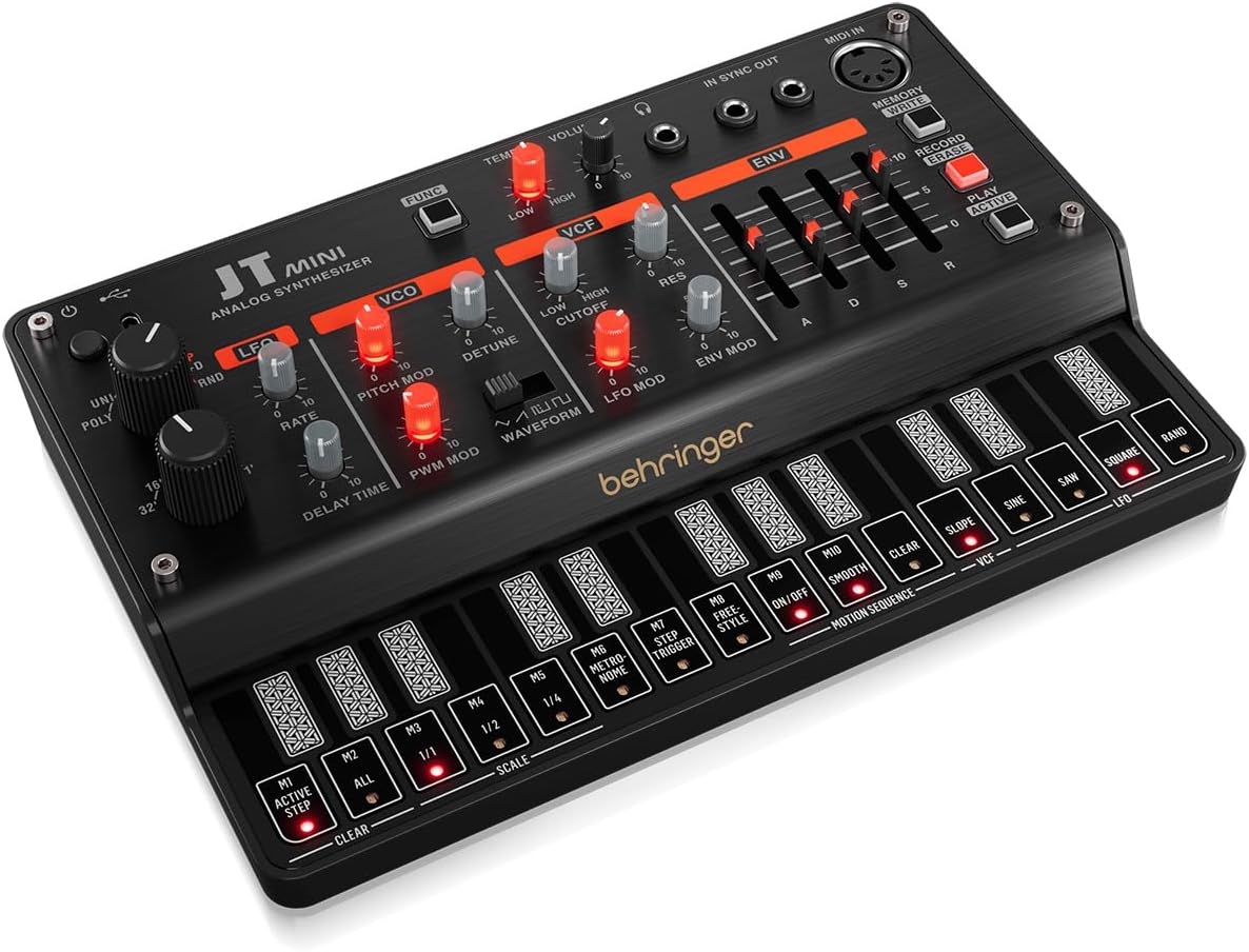 Behringer JT Mini Polyphonic 3-voice Analog Synthesizer