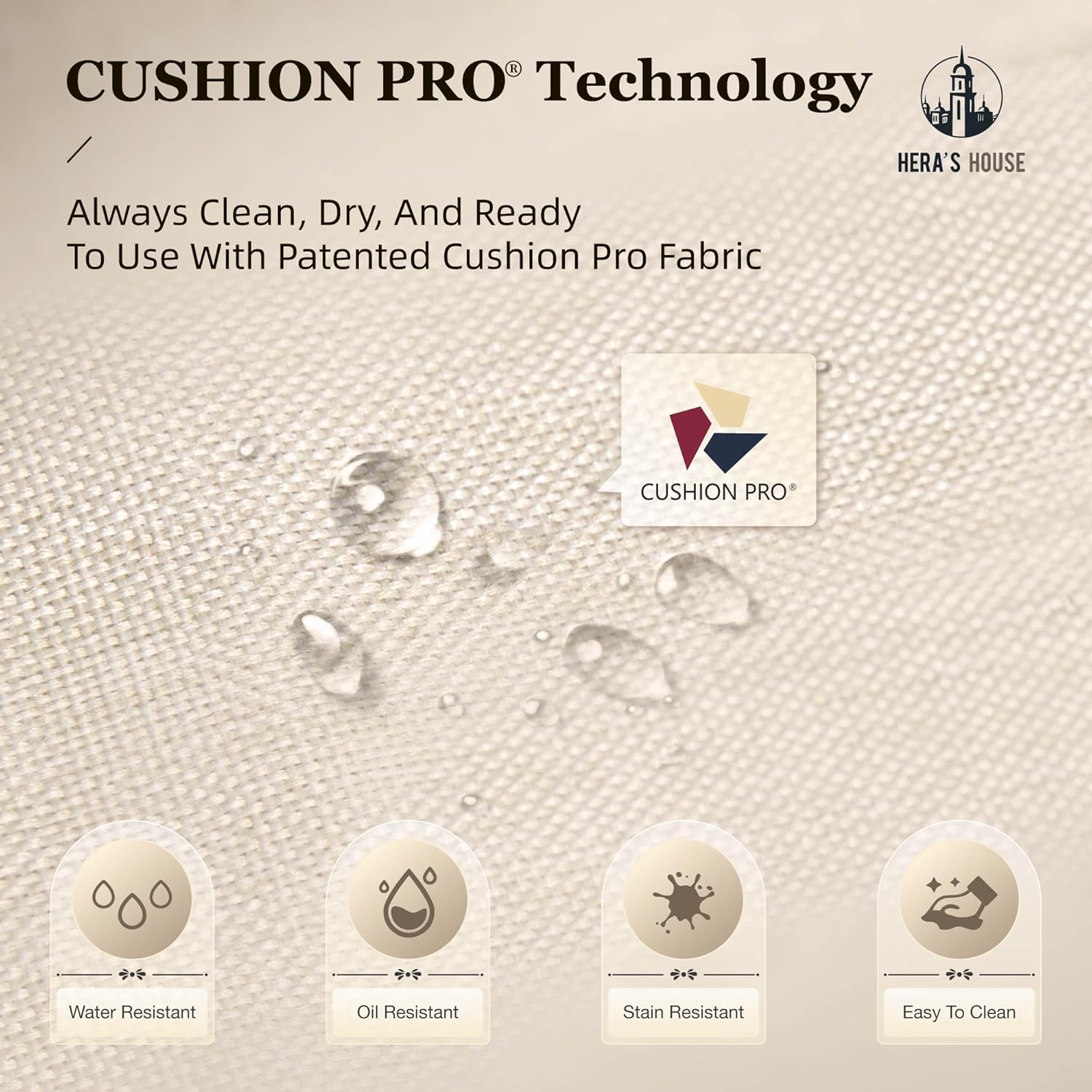 HERA'S HOUSE 8-Piece Outdoor Furniture Set with Fire Pit Table, Patio Conversation Set with 5.5