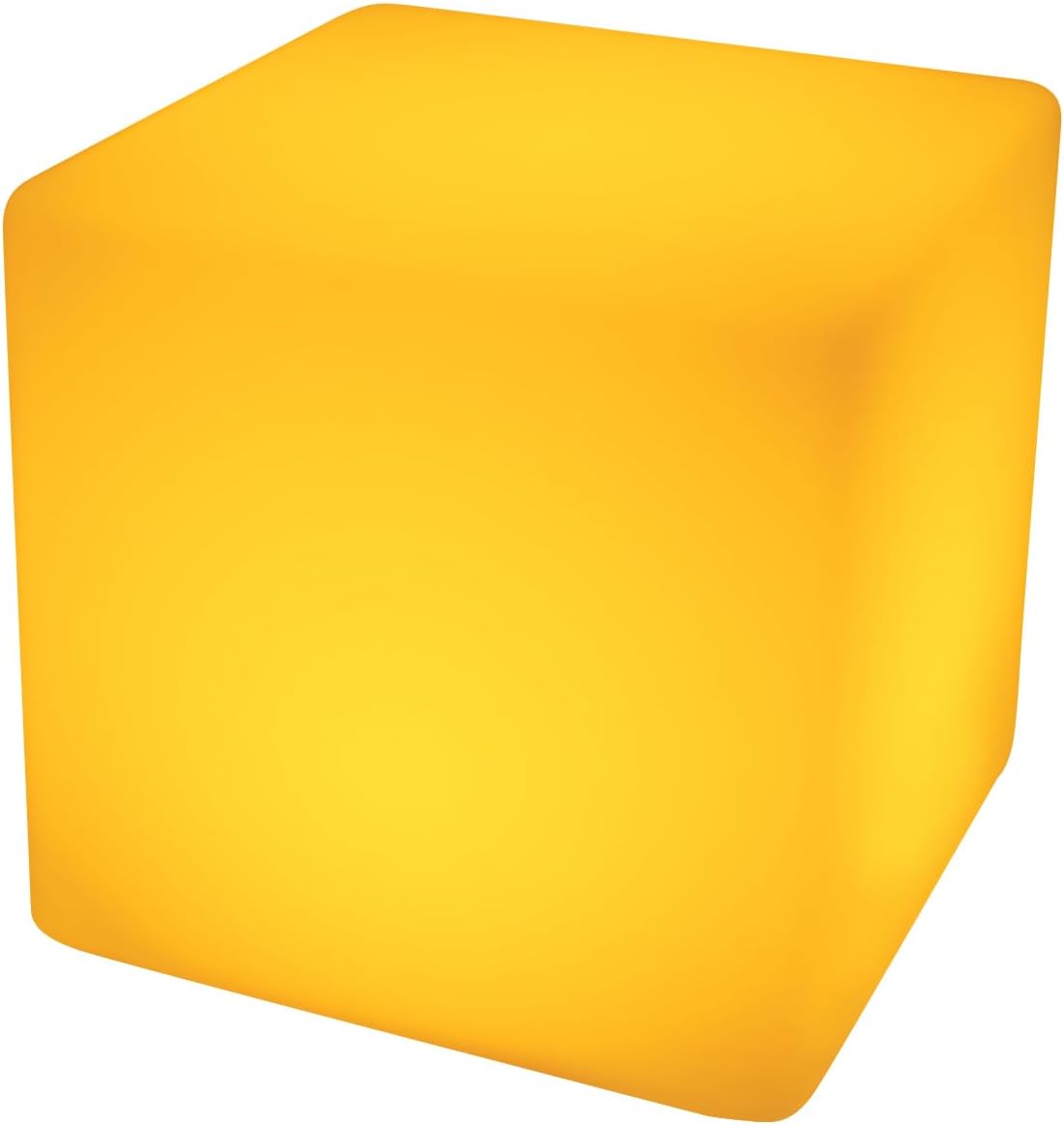 17-Inch Rechargeable LED Cube Chair Light, 16 Color Changing Mood Lamp with Remote, Waterproof LED Cube Table for Party Mood Lamp Night Romantic Decorative Lighting