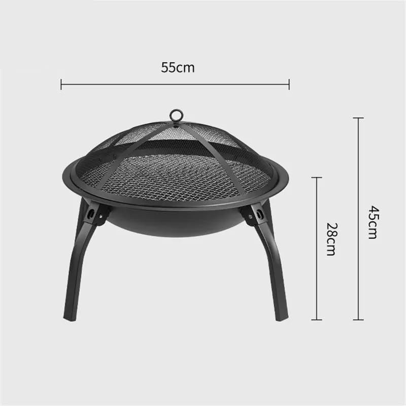 Outdoor Fireplaces Household Fire Pit Courtyard Villa Heating Stove Outdoor Charcoal BBQ Multifunctional Indoor Fire Pits