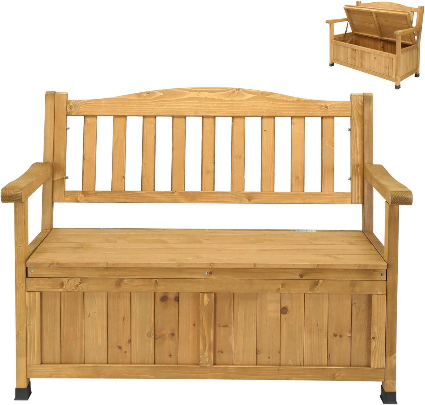 Outdoor Storage Box Bench, 44