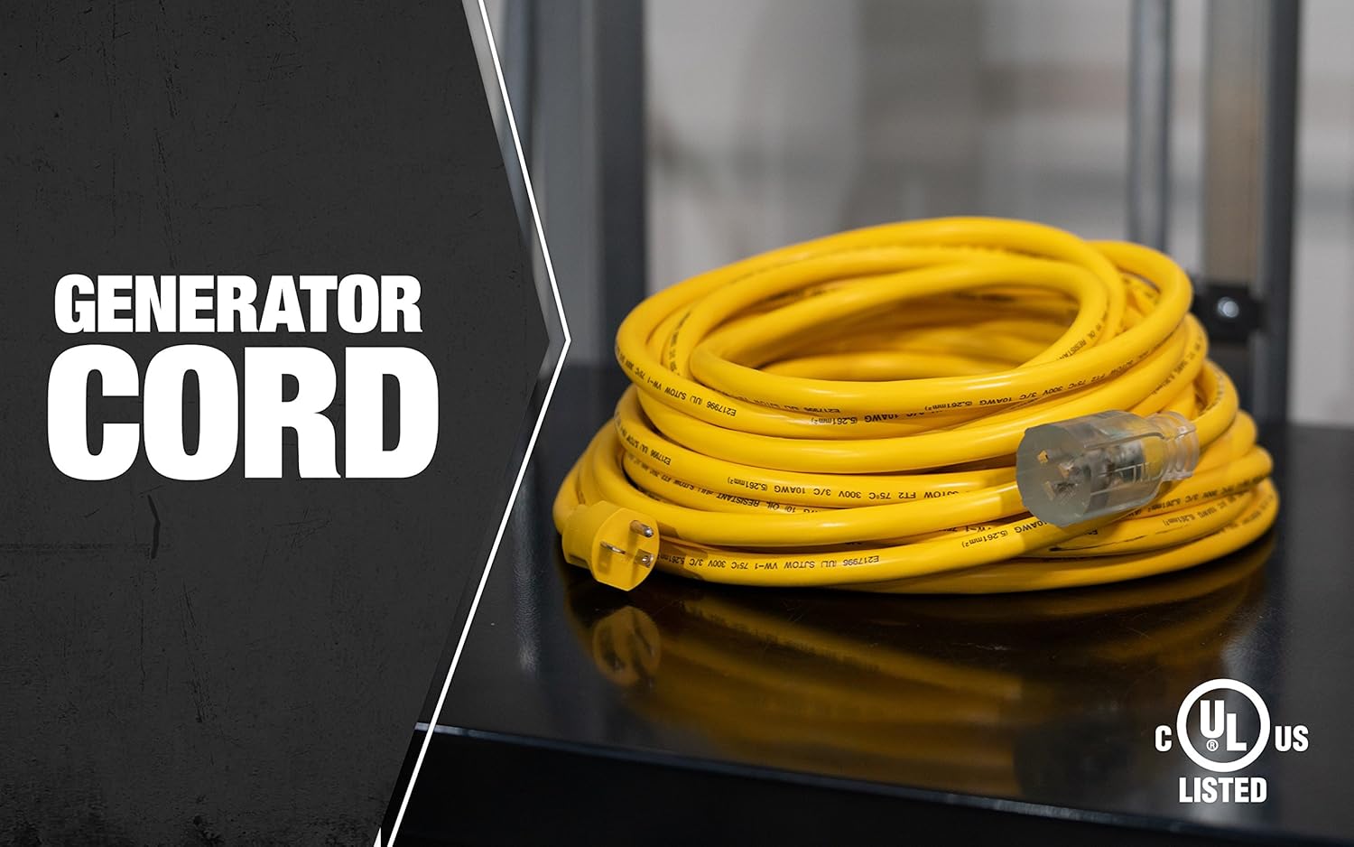 Woods 20-Amp Generator Cord 5-20P