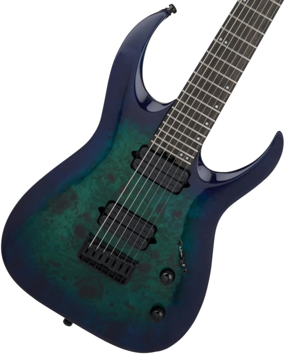 Jackson Pro Plus Signature Misha Mansoor Juggernaut HT7P 7-string Electric Guitar - Chlorine Burst