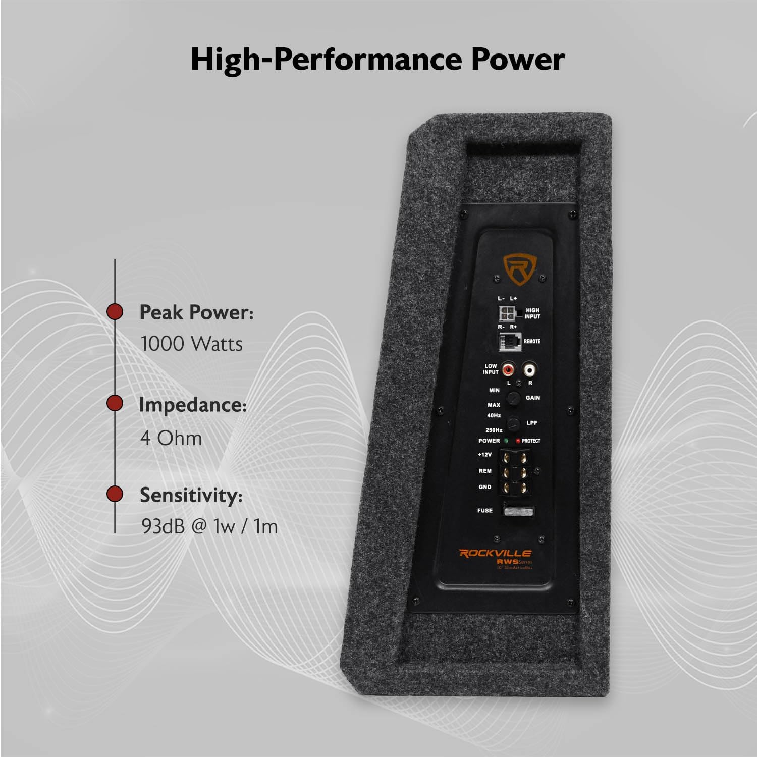 Rockville RWS10CA 1000W 10