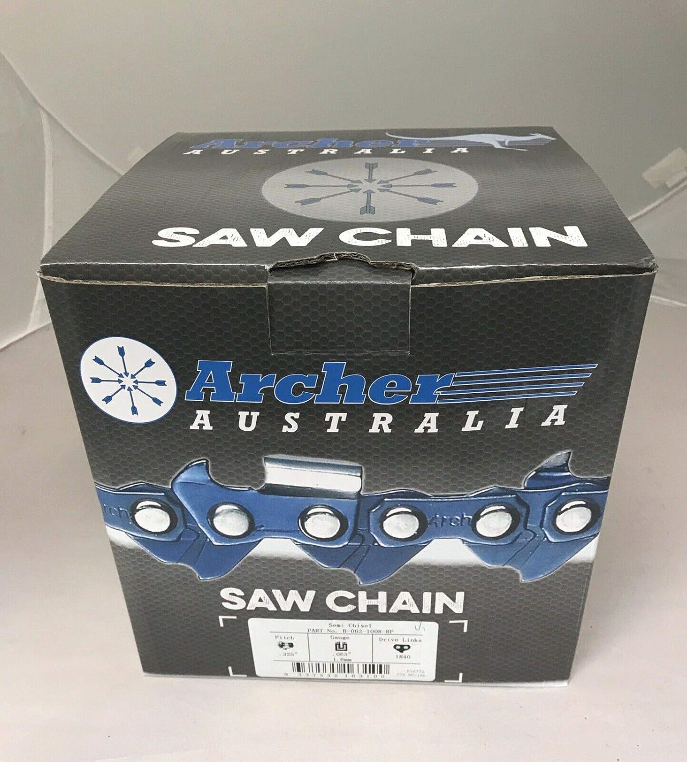 100ft Archer Roll .325 Pitch .063 Ripping Chain Saw Chain 22RD100U K3EP-RP-100U