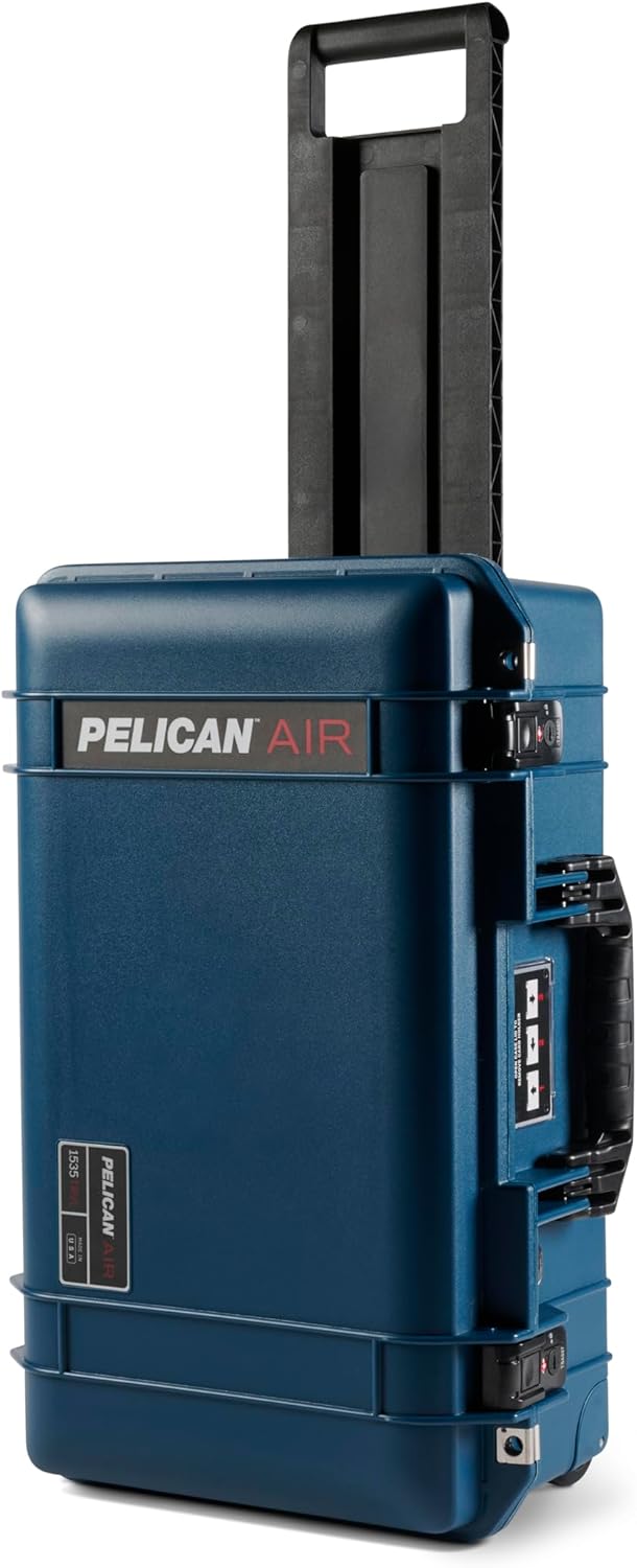 Pelican Air 1535 Air Case - Universal Custom Foam DSLR Camera Case for Camera Body and Accessories (Indigo)