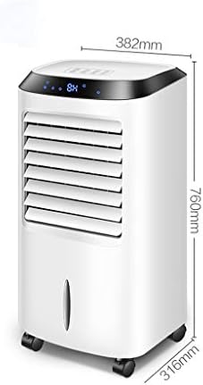 Portable Air Conditioner Fan Portable Air Cooler, Misting Evaporative Humidifier With Remote Control Air Conditioner Fan And Bladeless Noiseless Fan, For Office, Dorm, Room(Free Ice Tray)