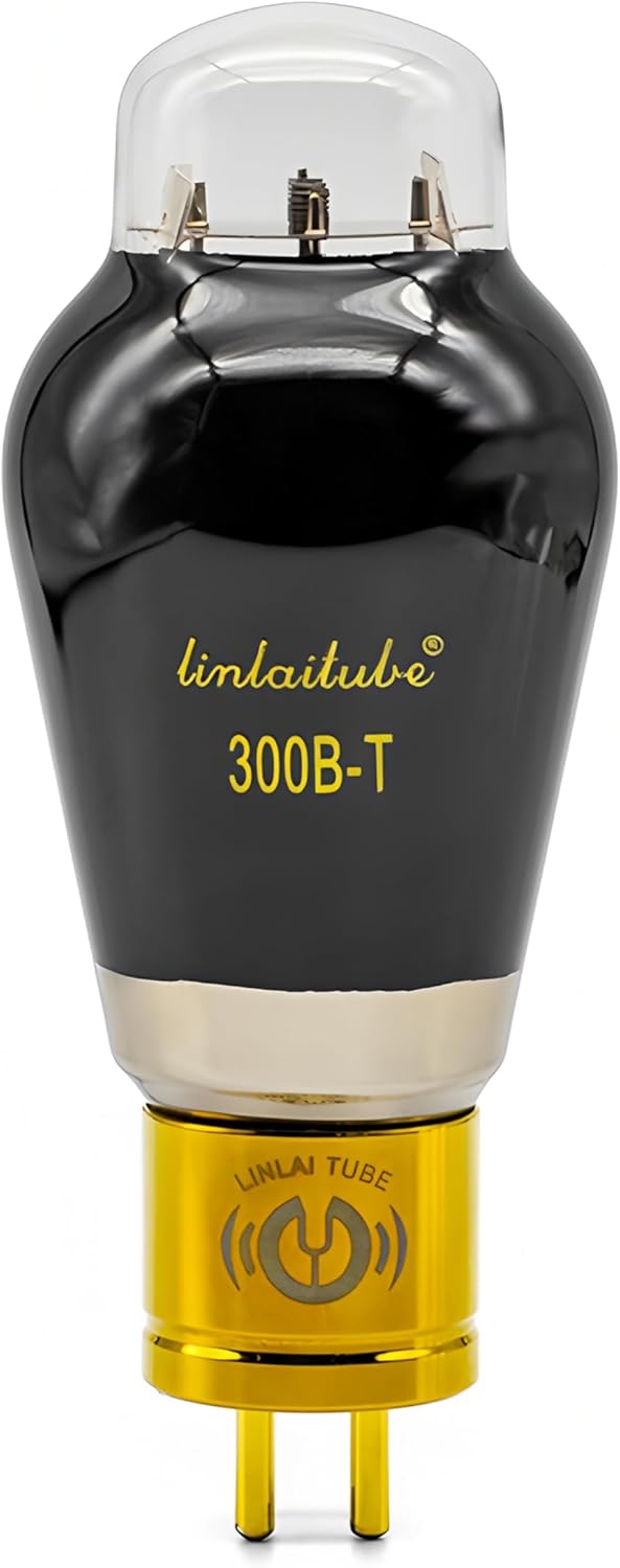 Matched Pair LINLAI 300B -T Vacuum Tube Amplifier Valve With Gift Box Factory T-series (Carbon Spraying)