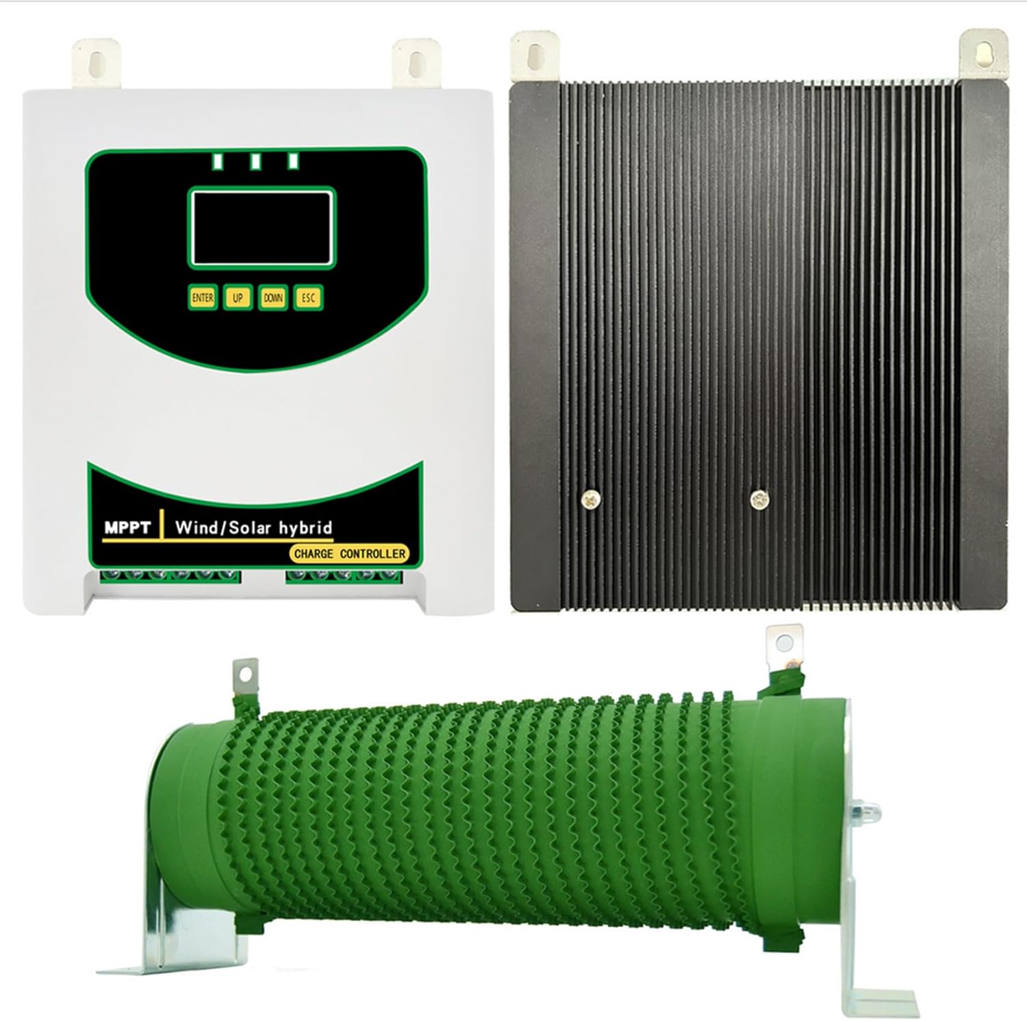 12v, 12V 24V 48V 220V MPPT Hybrid Solar Controller with Dump Load 12V 24V Auto 48V Regulator for Wind Turbine Solar Pane(10000W)