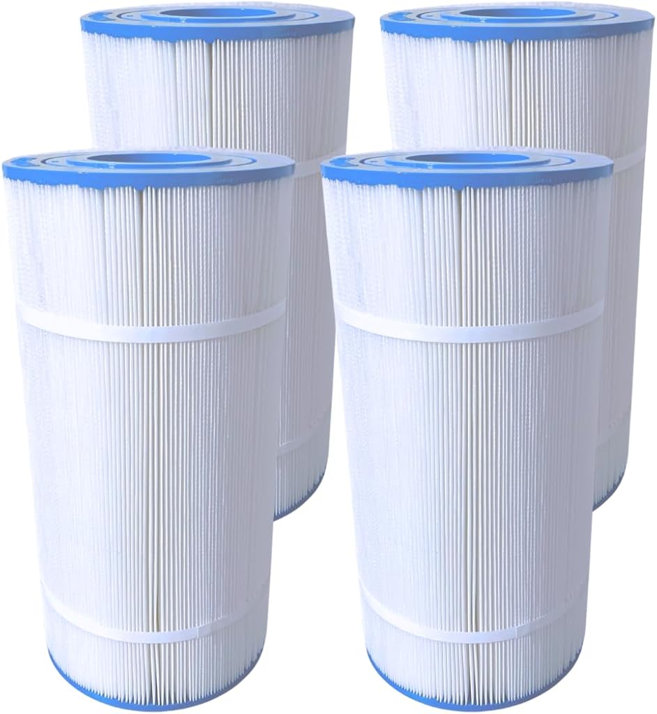 Atomic USA Made Pool Filter Compatible Replacement for Pleatco PA75SV Hayward Swim Clear C3020 C-3025 C-570 Unicel C-7477 Filbur FC-1260 PRC 75 Filter Replacement Cartridge (4 Pack)