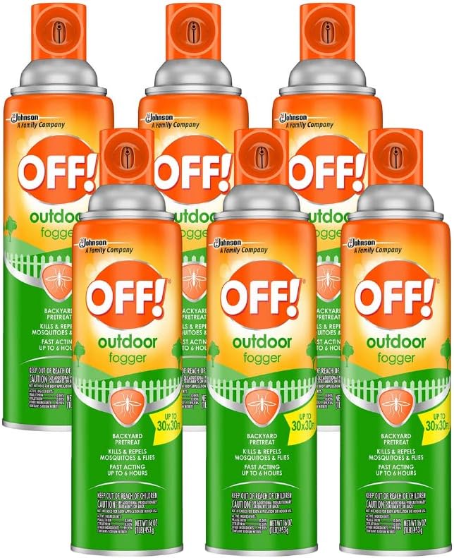 OFF! Outdoor Fogger, 16 OZ (Pack - 6)