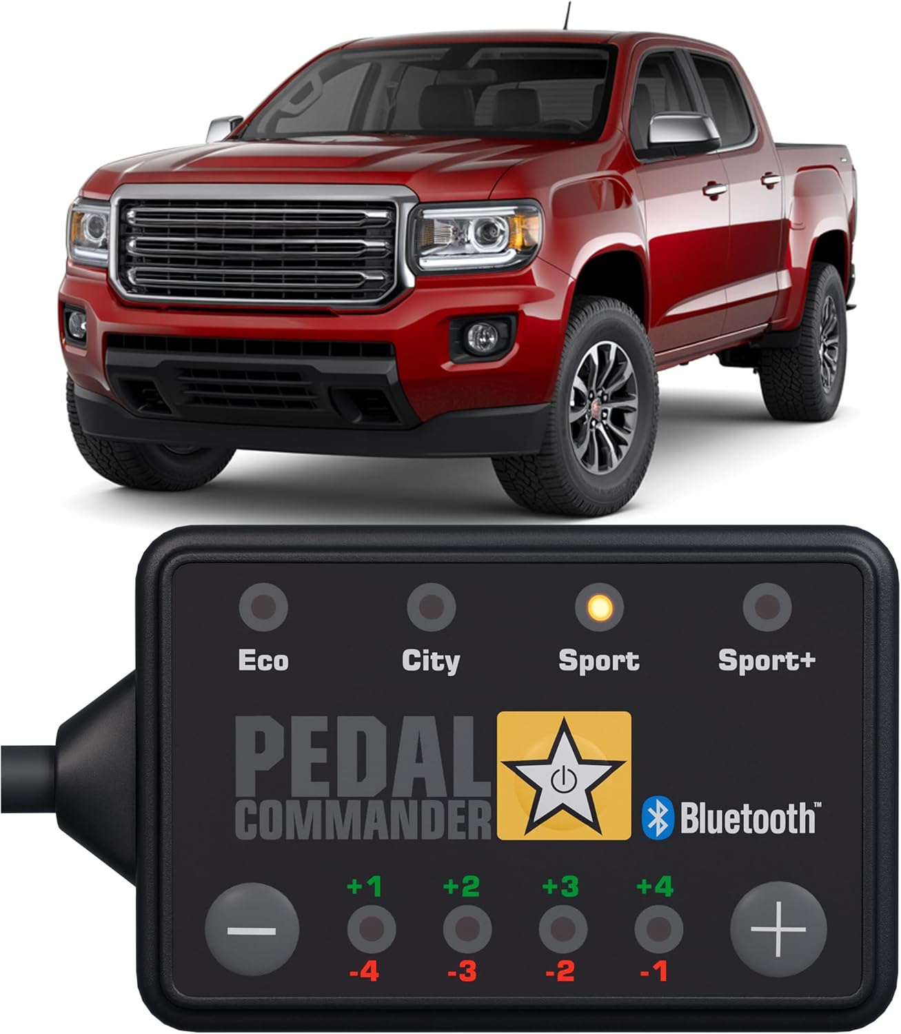 PEDAL COMMANDER for GMC Canyon 2014-2022 Throttle Response Controller - Fits 2nd Gen, Base, All Terrain, Denali, SLT, SLE, Gasoline Engines ONLY, GMC Canyon Pickup Truck Accessories