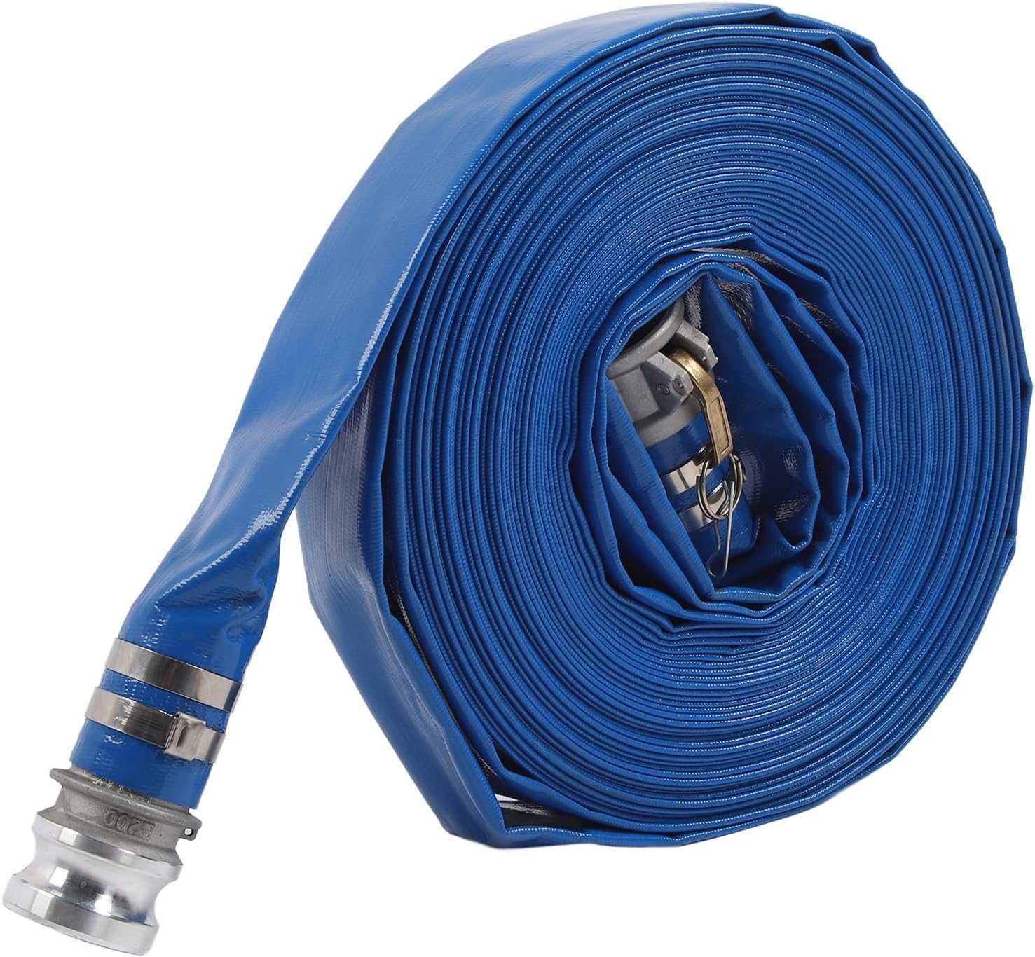 6 Bar Lay Flat Hose PVC Flexible Material Pump Discharge Hose for Pool Sewage Pumps PVC Lay Flat 30m