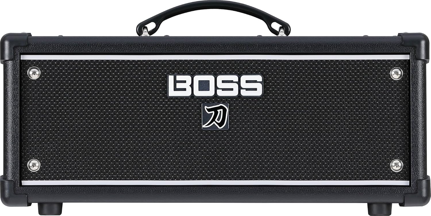Boss Katana Gen 3 Head 100-Watt Guitar Amplifier Head Bundle with Gearlux Instrument Cable and Picks