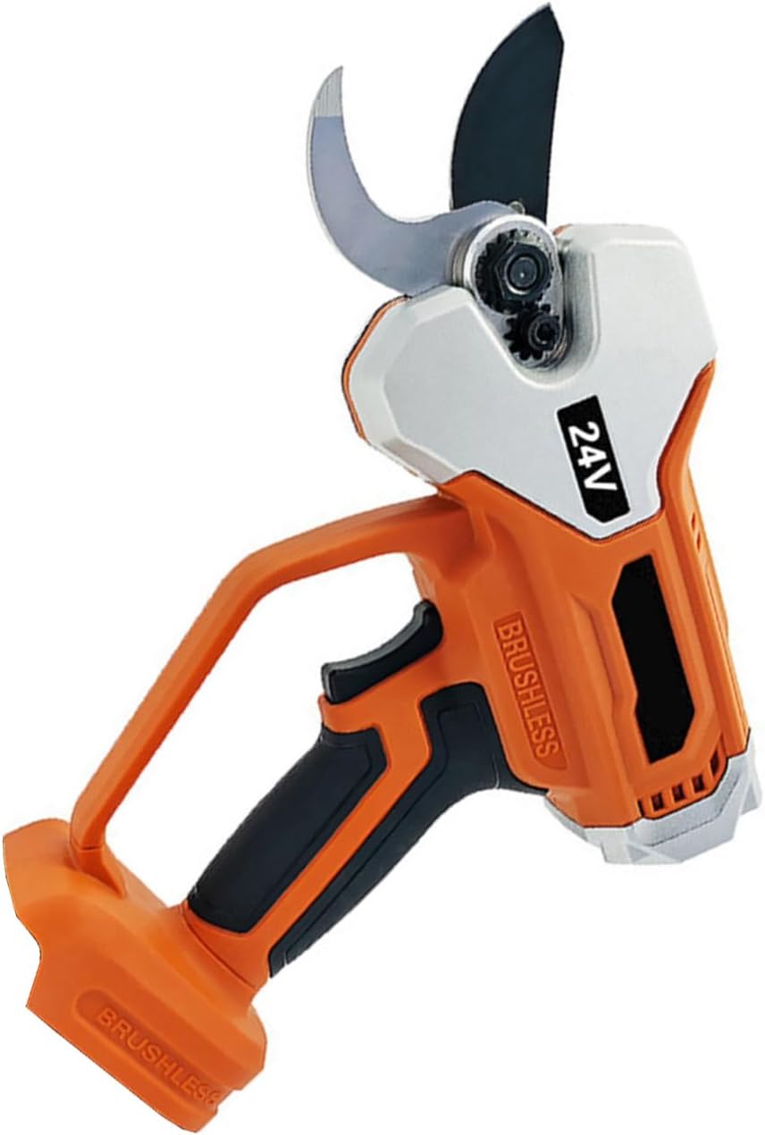 Electric Pruning Shears Mobile Trimming with Ergonomic Grip Live Battery Measure for Gardening Specialists Low Noise Fence