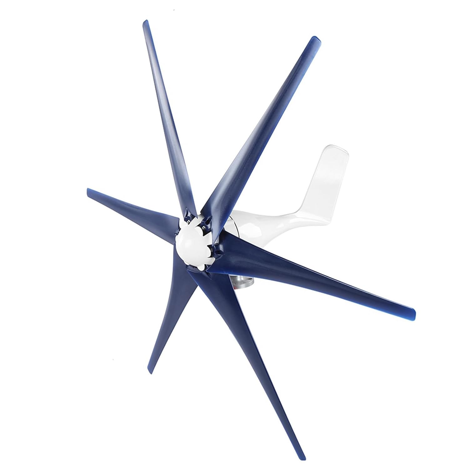 Professional Wind Turbines Wind Turbine Generator Windmill Generator 800W Wind Turbine 6 Blade Wind, Solar and Wind Power Parts and Accessories (24V)